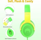 Rockpapa Share 1 Kids Headphones Wired With Microphone   Share Port  85db 94db