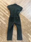 Dickies Green Short Sleeve Work Coveralls Jumpsuit  Unisex Size Small  