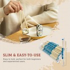 Disposable Bamboo Chopsticks  200 Sets   9   Long Chinese Chopstick  200 Pairs