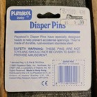 Playskool Baby Safety Pins Diaper Pin Vtg 4pk New And Sealed