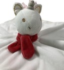 My First Christmas Unicorn Baby Lovey Plush Soft Toy White Security Blanket