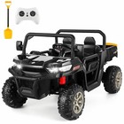 24v Kids Ride On Toy 2 Seater Electric Dump Car Power Wheels Truck W remote Utv