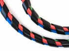 15  3-in-1 Wrap 7 Way Electrical Green Abs Trailer Cord   Air Line Hose Gladhand