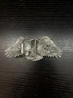 Harley Davidson  American Legend Eagle Wings Logo Fine Pewter Belt Buckle