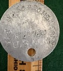 Orig Ww1 Us Marine Corps Dog Tag  Mat S  Kostomlatsky  May 17  1918   no String