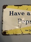 Rare 1950   s    have A Pepsi    Embossed Bottle Cap Metal Horizontal Sign Vintage    