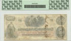 1862  100 Confederate States Of America T-41 Csa Pcgs Au55 Ppq Choice