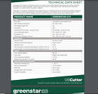 Greenstar Sign Vinyl Outdoor Indoor Self Adhesive Graphics Lettering 24 x10yd