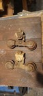 Antique Cast Iron Barn Door Rollers