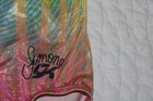 Leotard Gk Simone Biles Gymnastics Child Medium Racerback Excellent Multicolor