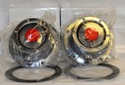 Aluminum Front Hub Cap Pair  2 Hub Caps   W  Gaskets 5 Hole 4 1 2in Bc 3434013