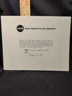 Astronaut Edgar Mitchell Autopen Signed Official Nasa Apollo 14 Mission Photo