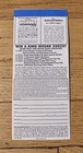 Chicago Bulls 1994 Playoffs Ticket Stub Unused Full Ticket Home Game N Nba
