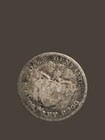 1911 Colombia 10 Centavos Silver Coin - G  good  Condition