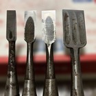 Japanese Nomi Chisel Set Of 4 Pro Sharpened 11-30mm Ouchi Ready To Use