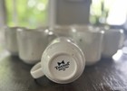 Lot Of 11 Tuxton China Inc Tuxtrendz   Artisan Geode Ceramic 12 Oz  Yukon Mugs