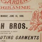 5156----1890 Madison Square Garden First Event Night Program Msg Ii