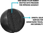  68 Cal Rubber Training Balls For Paintball Gun  Reusable  100 Count 