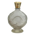 Vtg Avon Love Long Skin So Soft Bath Oil Frosted Glass Empty Bottle Original Box