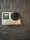 Gopro Hero4 Silver Action Camera Bundle Batteries Charger Mounts Tripod Bag