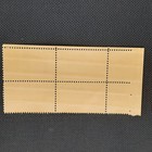 Vintage 1960s Us 5 Cent Statue Of Liberty Unused Postage Stamps Plate Block Usa