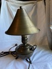 Antique Arts   Crafts Brass Desk Light Table Lamp