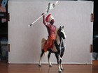 Vintage 1950 s Hartland Chief Thunderbird W black And White Pinto  