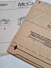 Mccall s 2897 Tablecloth Napkins Bag Box Apron Sewing Pattern Craft Uc Christmas