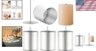 Seamless Aluminum Candle Making Molds Set With Wick Pins - Diy Creativity Kit