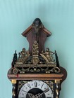 Rare Vintage Wuba Dutch Zaanse Wood Pendulum Wall Clock 25    Decor Untested