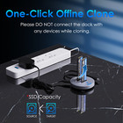 Dual Bay M 2 Ssd Enclosure Offline Clone Usb-c To M 2 Nvme Ssd Docking Station