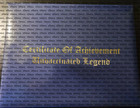 Personalised Certificate Of Achievement Unvaccinated Legend In Padded Binder