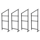 4pcs Cargo Shipping Container Shelving Shelf Brackets Powder Coated Universal