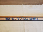2004 Europe Physical Political Pull Down School Map Use As Projection Screen