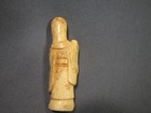 Antique Asian Carved Figurine Ancient Oriental God 3 1 2  Inches - Chinese 