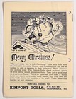 1957 Nov Doll Talk For Collectors Zine Antiques Christmas   China Dolls Kimport