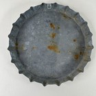 Galvanized Steel Bottle Cap Wall Decor Metal Sign 12  Retro With Wall Hanger