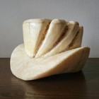 Millinery Hat Block Plastic Vintage Supplies Form Antique Mold Wooden