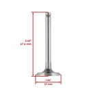 Exhaust   Intake Valve Kit For Kawasaki 12005-2093 12004-2115 49078-2082 