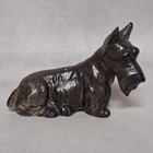 Norleans Scotty Dog Scottish Terrier Cermaic Figurine Black