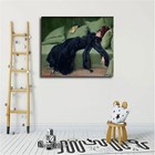 A Decadent Girl - After The Ball - Ramon Casas Poster Art Print Canvas Wall Art
