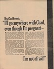 Chad Everett Magazine Photo Clipping 3 Page Z0076