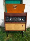 Vinil Radio Soviet Tube Vintage Radiogram Rigonda-102 Antique Ussr Original