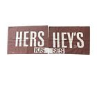 Vintage Pop Art Hershey Kisses Pillow Cases Dan Wilson For Burlington Set Of 2