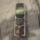 Vintage 1999 Nokia 8860 Chrome Cell Phone