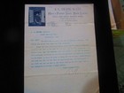 Hall s Patent Safes  Bank Locks Letterhead 1892 A l  Deane   C0  Chicago Antique