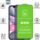 3pc For Iphone 17 16 15 14 13 12 11 X Full Cover Tempered Glass Screen Protector