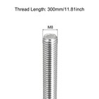 1 X Fully Threaded Rod M8x300mm 1 25mm Pitch 304 Stainless Steel Right Hand