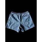 Vintage 1990 s Op Ocean Pacific Chambray Blue Elastic Shorts Medium Distressed