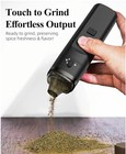 Electrical Metal Grinder Set Automatic Tobacco Herb Crusher  usa Seller